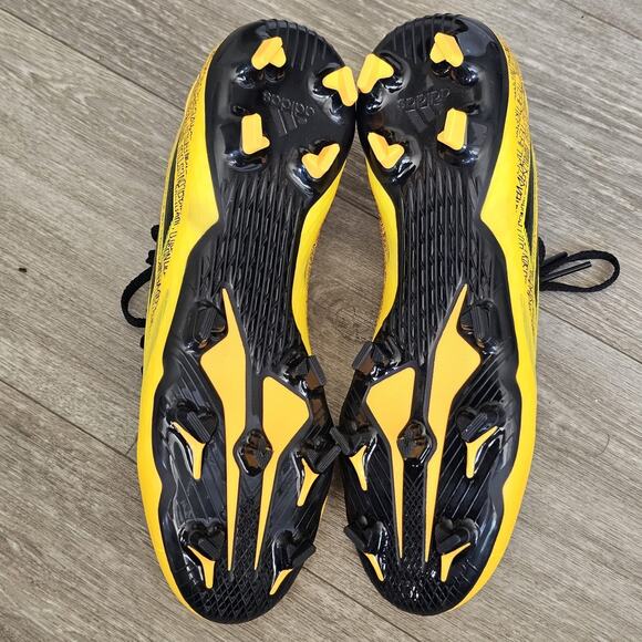 B10 Adidas X Speedflow Messi.3 FG Soccer Cleats Yellow Black Size 7 GW7419 main image 7